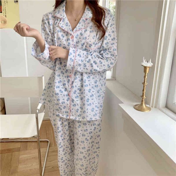 casual dresses 2021 fashion long sleeve sleepwear girls floral pringting retro sweet lovely loose pajamas women home wear suits 9qee, Black;gray
casual dresses 2021 fashion long sleeve sleepwear girls floral pringting retro sweet lovely loose pajamas women home wear suits 9qee, Black;gray
