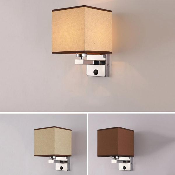 simple wall lamp swtich lighting household products led light fixtures el corridor study bedroom bedside sconce
simple wall lamp swtich lighting household products led light fixtures el corridor study bedroom bedside sconce