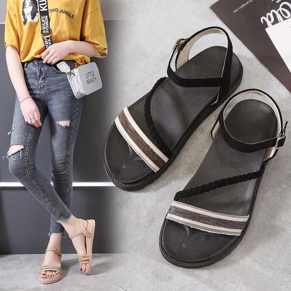 velvet shoes female sandal 2021 summer clear heels buckle strap suede girls multicolored outside comfort flat fashion low sc sandals, Black
velvet shoes female sandal 2021 summer clear heels buckle strap suede girls multicolored outside comfort flat fashion low sc sandals, Black