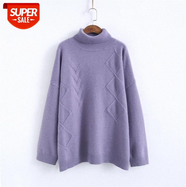 940343 diamond check turtleneck sweater women long sleeve loose korean hedging thickening base jacket #0o27, Black;gray
940343 diamond check turtleneck sweater women long sleeve loose korean hedging thickening base jacket #0o27, Black;gray