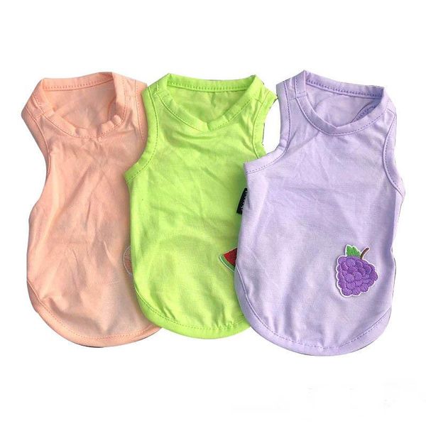dog apparel summer clothes fruit embroidery pet shirt clothing for small medium dogs costume ropa perro chihuahua puppy
dog apparel summer clothes fruit embroidery pet shirt clothing for small medium dogs costume ropa perro chihuahua puppy