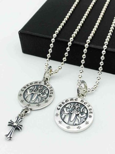 party favor chrome/hearts necklace crosin thai silver personality trendsetter cross sweater chain s925 sterling silver a
party favor chrome/hearts necklace crosin thai silver personality trendsetter cross sweater chain s925 sterling silver a
