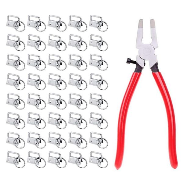 hooks & rails -40pcs webbing tail clip key fob hardware 25mm keychain split ring with tool pliers for wrist wristlets cotton
hooks & rails -40pcs webbing tail clip key fob hardware 25mm keychain split ring with tool pliers for wrist wristlets cotton