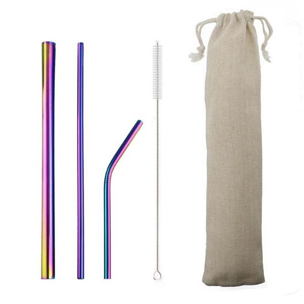 drinking straws 16cm mugs straw reusable metal 304 stainless steel with clean brush bag kitchen bar accessories
drinking straws 16cm mugs straw reusable metal 304 stainless steel with clean brush bag kitchen bar accessories