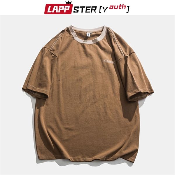 men vintage japanese harajuku t shirts summer mens patchwork fashions hip hop t-shirt male streetwear tees 210420, White;black
men vintage japanese harajuku t shirts summer mens patchwork fashions hip hop t-shirt male streetwear tees 210420, White;black