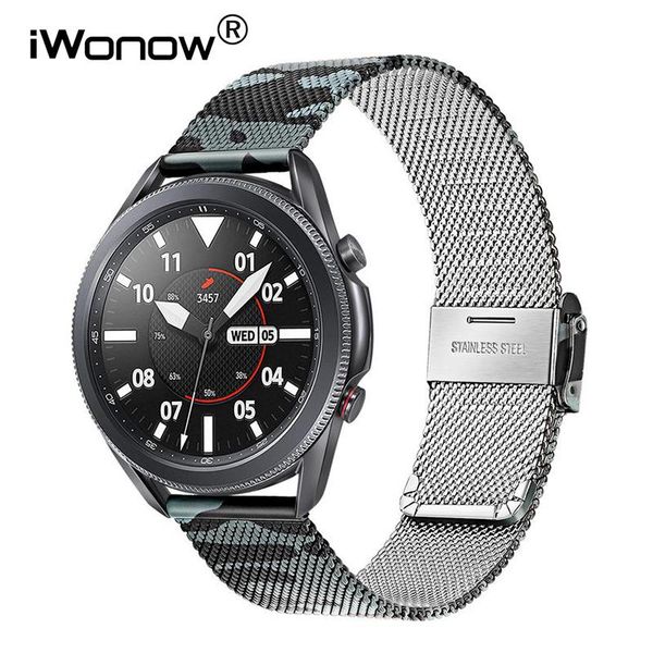 watch bands camo milanese band 22mm 20mm for samsung galaxy watch3 45mm 41mm men women quick release strap 3 stainless steel watchband, Black;brown
watch bands camo milanese band 22mm 20mm for samsung galaxy watch3 45mm 41mm men women quick release strap 3 stainless steel watchband, Black;brown