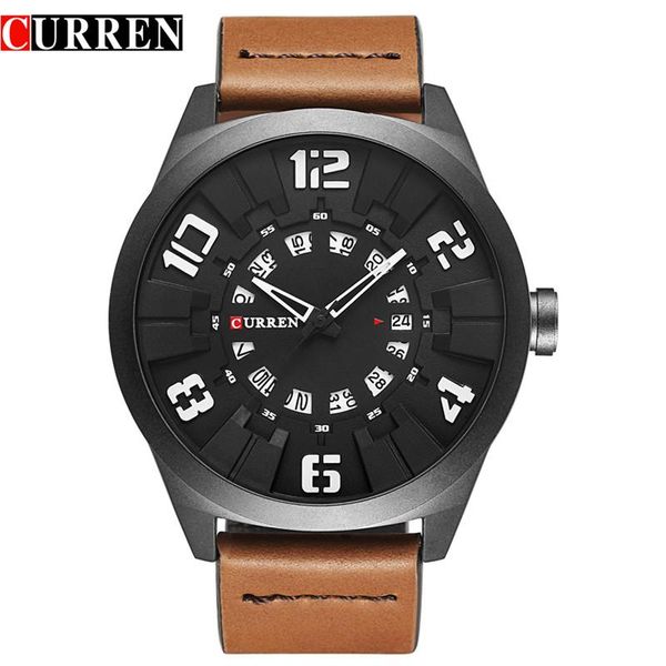 wristwatches erkek kol saati curren watch men fashion luxury man sport clock male wristwatch leather quartz relogio masculino, Slivery;brown
wristwatches erkek kol saati curren watch men fashion luxury man sport clock male wristwatch leather quartz relogio masculino, Slivery;brown