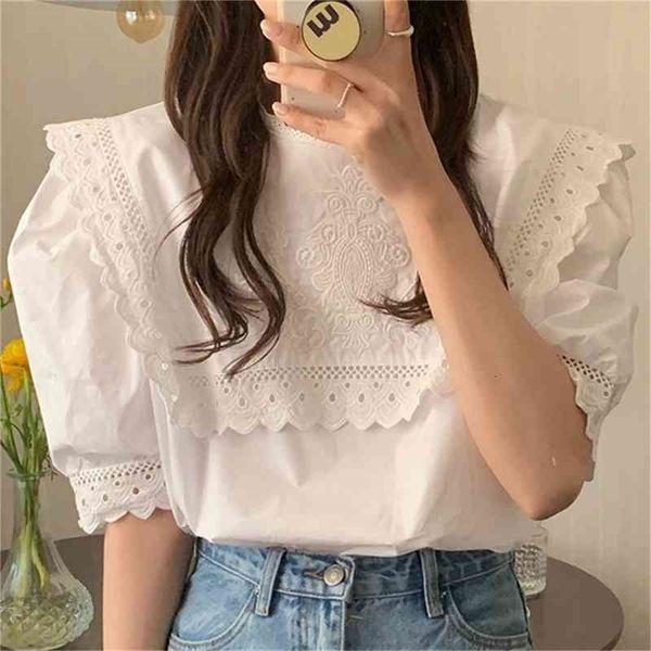 women's knits & tees white sailor collar office lady basic loose retro fashion vintage girls chic all match casual blouses 7u
women's knits & tees white sailor collar office lady basic loose retro fashion vintage girls chic all match casual blouses 7u