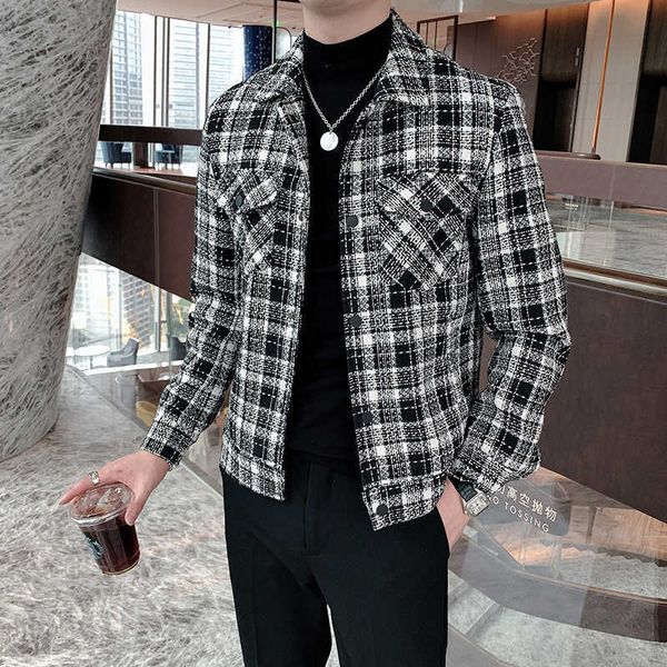 winter men jackets wool trench coat fashion plaid casual slim fit jacket men steetwear windbreaker chaquetas hombre 210527, Black;brown
winter men jackets wool trench coat fashion plaid casual slim fit jacket men steetwear windbreaker chaquetas hombre 210527, Black;brown