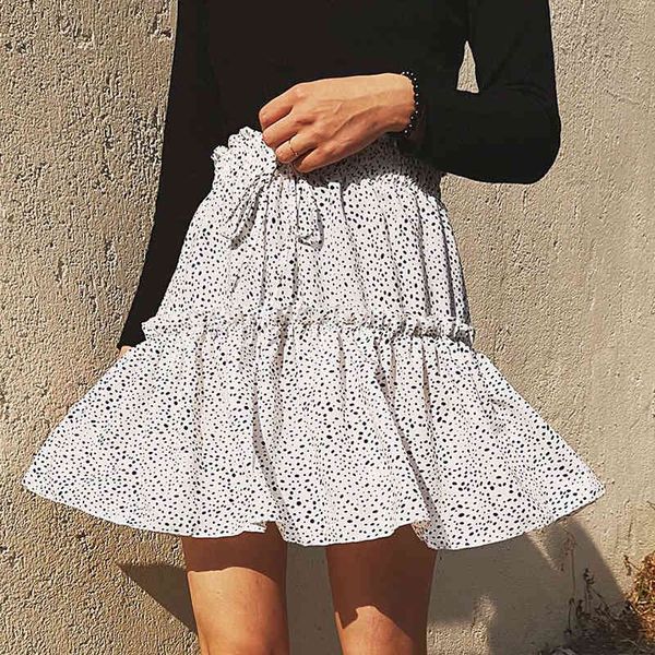 leopard print ruffle skirts womens summer beach dot chiffon high waist green skirt lace up boho mini skirt plus size 210415, Black
leopard print ruffle skirts womens summer beach dot chiffon high waist green skirt lace up boho mini skirt plus size 210415, Black