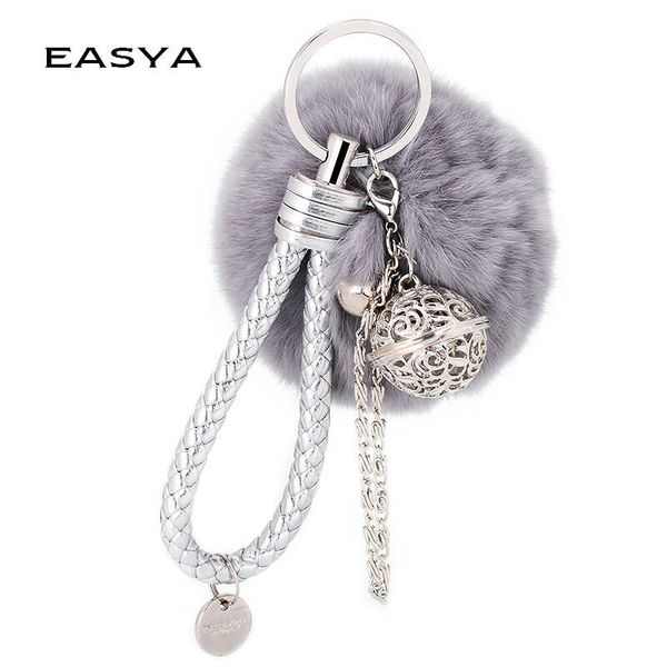 keychains easya fashion fur pompom fluffy ball keychain keyring bag charm women accessories car ker chain, Silver
keychains easya fashion fur pompom fluffy ball keychain keyring bag charm women accessories car ker chain, Silver