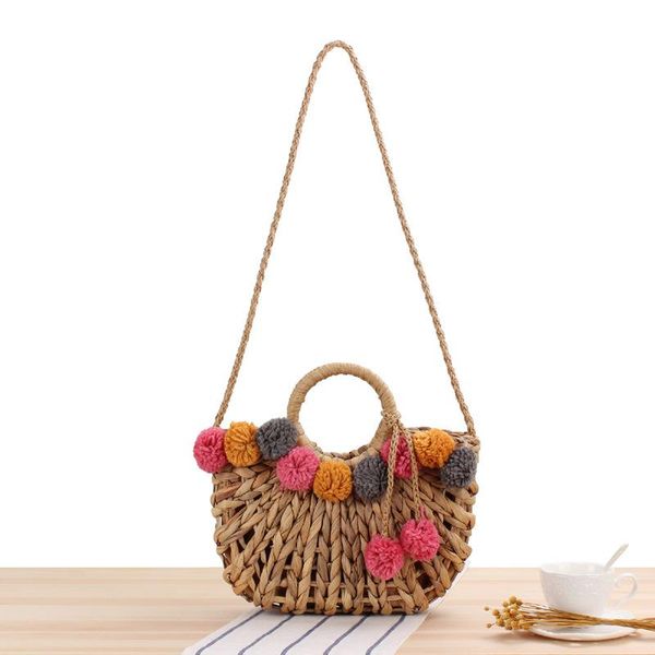 fashion hollow handle straw cute color wool ball woven net red holiday beach handbag crossbody bundle bags for women cross body
fashion hollow handle straw cute color wool ball woven net red holiday beach handbag crossbody bundle bags for women cross body