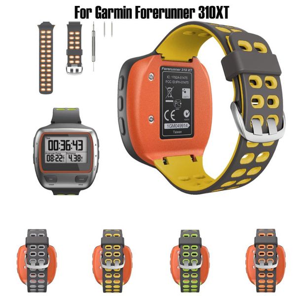 watch bands lyqsta watchband for garmin forerunner 310xt silicone replacement watchstrap 310 bracelet sport wristband accessories, Black;brown
watch bands lyqsta watchband for garmin forerunner 310xt silicone replacement watchstrap 310 bracelet sport wristband accessories, Black;brown