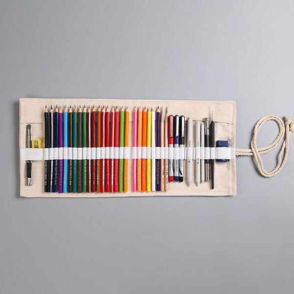 12/24/36/48/72 holes canvas roll up pen curtain pencil bag case makeup wrap hold y3nc bags
12/24/36/48/72 holes canvas roll up pen curtain pencil bag case makeup wrap hold y3nc bags