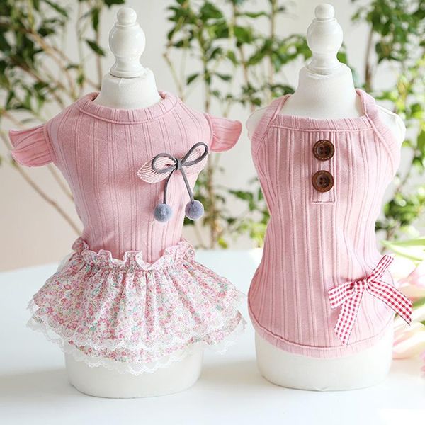 pink dress pet dog clothes vest clothing dogs super small costume cute cotton chihuahua print soft spring summer girl mascotas apparel
pink dress pet dog clothes vest clothing dogs super small costume cute cotton chihuahua print soft spring summer girl mascotas apparel