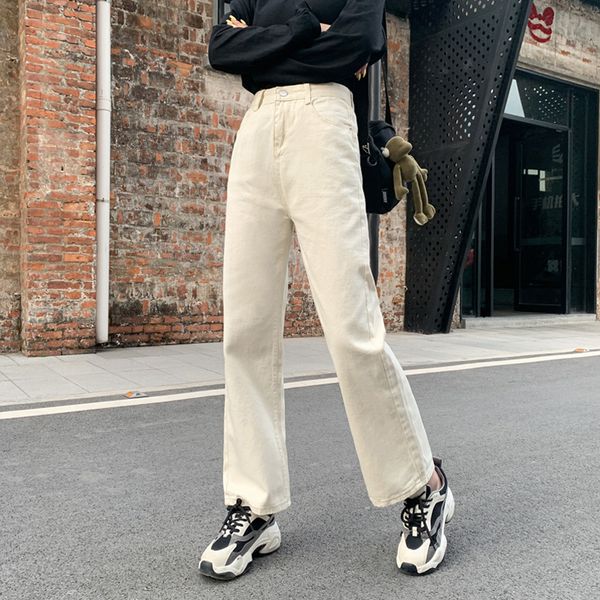 2021withzz spring autumn wide-leg jeans womens high-waist denim pants retro loose droop straight trousers jeans, Blue
2021withzz spring autumn wide-leg jeans womens high-waist denim pants retro loose droop straight trousers jeans, Blue