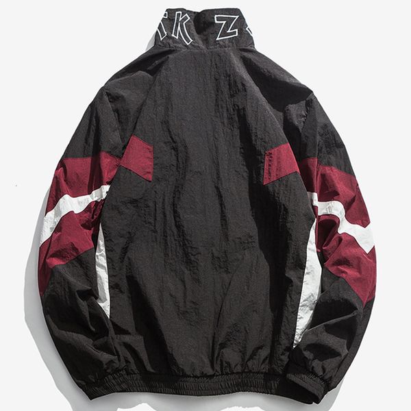 men's jackets aolamegs men patchwork tracksuit simple style cargo coats harajuku standing collar advanced casual streetwear autumn fm1r, Black;brown
men's jackets aolamegs men patchwork tracksuit simple style cargo coats harajuku standing collar advanced casual streetwear autumn fm1r, Black;brown