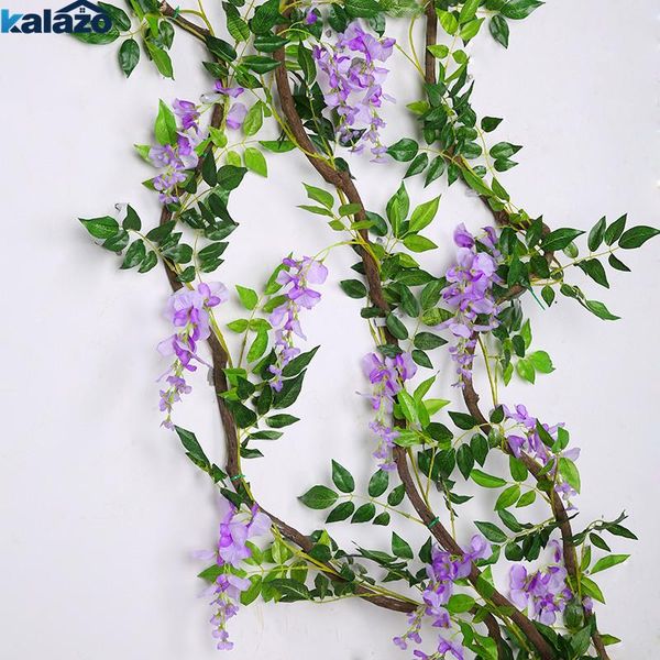 1pc 2m silk flowers artificial flower wisteria vine rattan garden accessories wedding birthday party decorations home ornament decorative &
1pc 2m silk flowers artificial flower wisteria vine rattan garden accessories wedding birthday party decorations home ornament decorative &