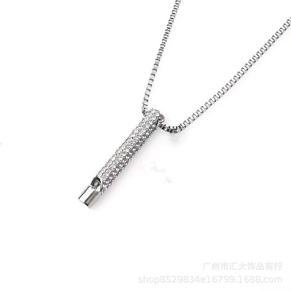 factory wholesale l whistle necklace male and female letter pendant tide donkey family jewelry titanium stainless steel
factory wholesale l whistle necklace male and female letter pendant tide donkey family jewelry titanium stainless steel