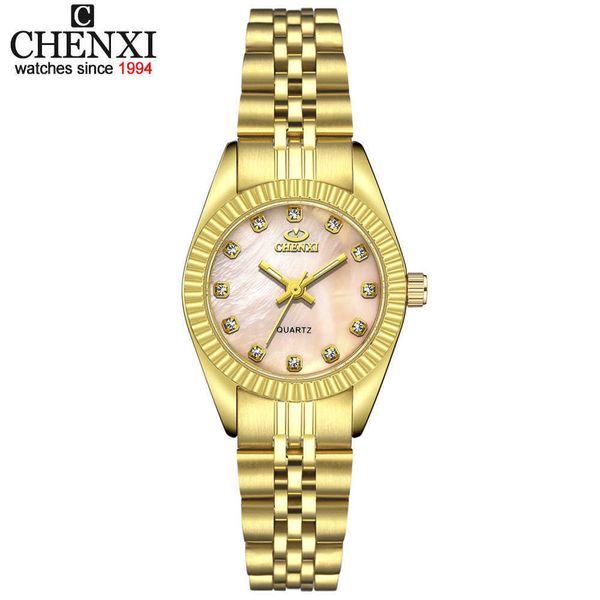 chenxi luxury style women watch stainless steel quartz watches waterproof diamond woman wristwatch fashion elegant ladies clock 210616, Slivery;brown
chenxi luxury style women watch stainless steel quartz watches waterproof diamond woman wristwatch fashion elegant ladies clock 210616, Slivery;brown