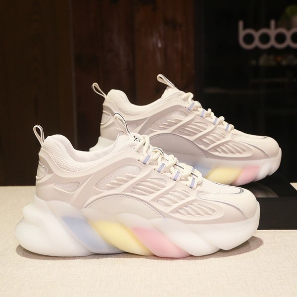 daddy shoes women's 2021 autumn new ins white mesh rainbow bottom casual sports
daddy shoes women's 2021 autumn new ins white mesh rainbow bottom casual sports