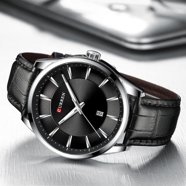 wristwatches man watches curren quartz for men leather strap male business men's clock reloj hombres, Slivery;brown
wristwatches man watches curren quartz for men leather strap male business men's clock reloj hombres, Slivery;brown