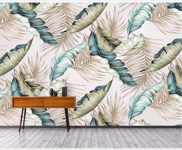 wallpapers xue su customized large mural wallpaper nordic hand-painted tropical rainforest banana leaf living room background wall covering
wallpapers xue su customized large mural wallpaper nordic hand-painted tropical rainforest banana leaf living room background wall covering
