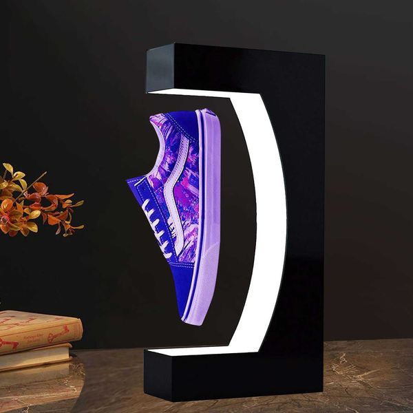 floating magnetic levitating shoe display levitation stand holder platform acrylic rack rotating sneaker with led lighting x0803
floating magnetic levitating shoe display levitation stand holder platform acrylic rack rotating sneaker with led lighting x0803