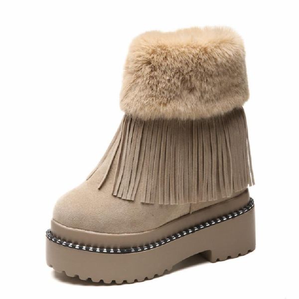 boots 12cm super high heel 2021 fashion platform shoes wedges with thick bottoms increased tassel female, Black
boots 12cm super high heel 2021 fashion platform shoes wedges with thick bottoms increased tassel female, Black