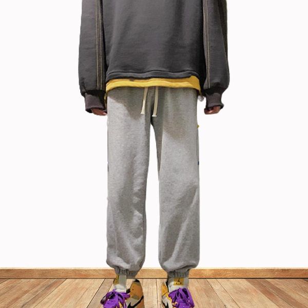 personality side drawstring pants men's loose fried street leggings casual handsome spring long, Black
personality side drawstring pants men's loose fried street leggings casual handsome spring long, Black