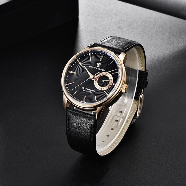 wristwatches pagani design quartz watch brand sports waterproof 100m men's leather business casual relogio masculino, Slivery;brown
wristwatches pagani design quartz watch brand sports waterproof 100m men's leather business casual relogio masculino, Slivery;brown