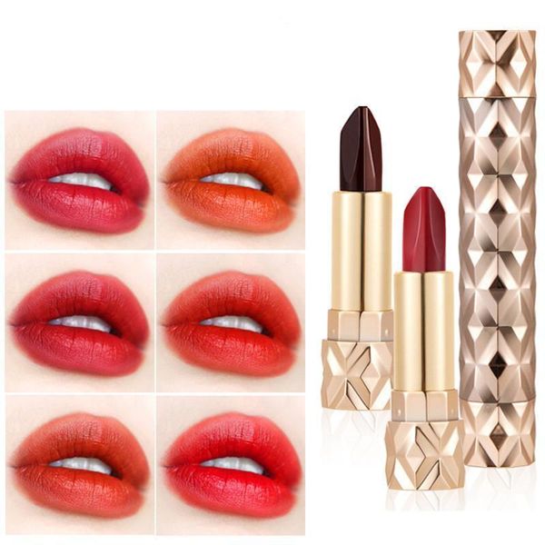 1pcs 6 colors waterproof women makeup lipstick matte long lasting nude lip sticks cosmetics magic 3121
1pcs 6 colors waterproof women makeup lipstick matte long lasting nude lip sticks cosmetics magic 3121