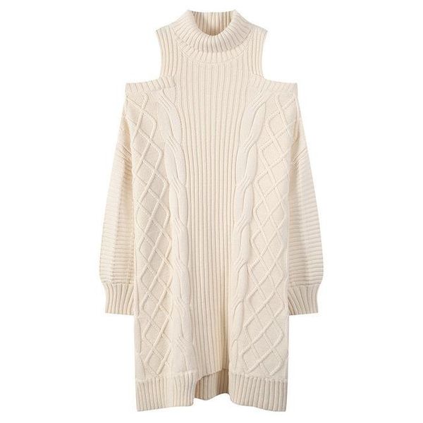 casual dresses sweater dress women pullover jumper 2021 autumn winter luxury designer off shoulder loose long sleeve turtleneck knitted, Black;gray
casual dresses sweater dress women pullover jumper 2021 autumn winter luxury designer off shoulder loose long sleeve turtleneck knitted, Black;gray