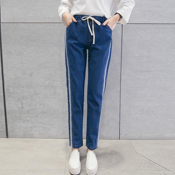 women's jeans plus size loose elastic waist for women s l xl 2xl 3xl 4xl 5xl, Blue
women's jeans plus size loose elastic waist for women s l xl 2xl 3xl 4xl 5xl, Blue