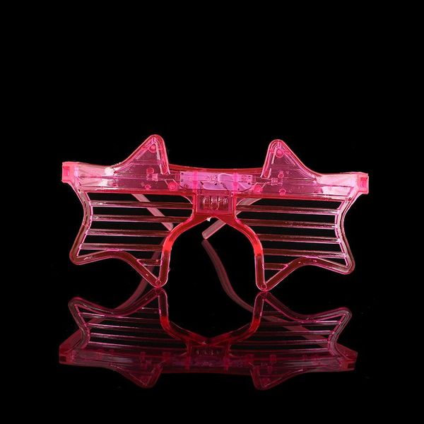 fluorescent masquerade dress up bar christmas party supplies glow flashing led light flash stars shape shutters glasses decoration
fluorescent masquerade dress up bar christmas party supplies glow flashing led light flash stars shape shutters glasses decoration