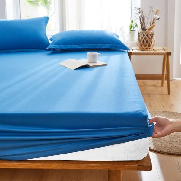 sheets & sets 1pc luxury solid color cotton fitted sheet bedsheet bed with elastic band linens mattress cover 15 colors available #sw
sheets & sets 1pc luxury solid color cotton fitted sheet bedsheet bed with elastic band linens mattress cover 15 colors available #sw