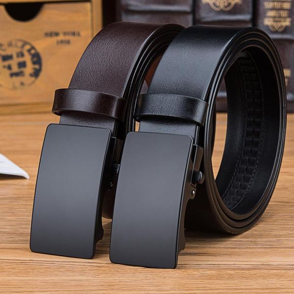 belts extended luxury first layer cowhide men's belt black automatic buckle business casual wild large size 140 150 160, Black;brown
belts extended luxury first layer cowhide men's belt black automatic buckle business casual wild large size 140 150 160, Black;brown