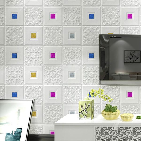 wallpapers 3d soft xpe foam plaid wallpaper waterproof tv background wall sticker self-adhesive paper rustic living room ceiling decoration
wallpapers 3d soft xpe foam plaid wallpaper waterproof tv background wall sticker self-adhesive paper rustic living room ceiling decoration