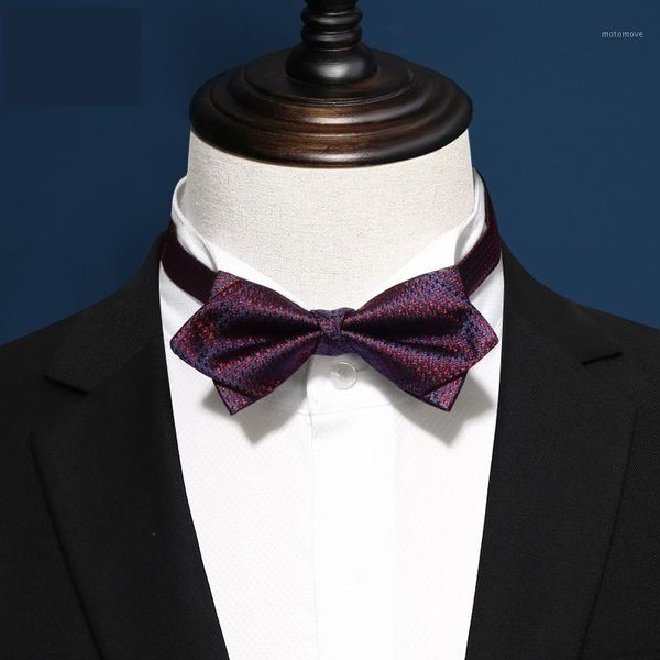 2020 brand new fashion men's bow ties double fabric purple houndstooth navy blue silk bowtie banquet butterfly tie with gift box1, Black;gray
2020 brand new fashion men's bow ties double fabric purple houndstooth navy blue silk bowtie banquet butterfly tie with gift box1, Black;gray