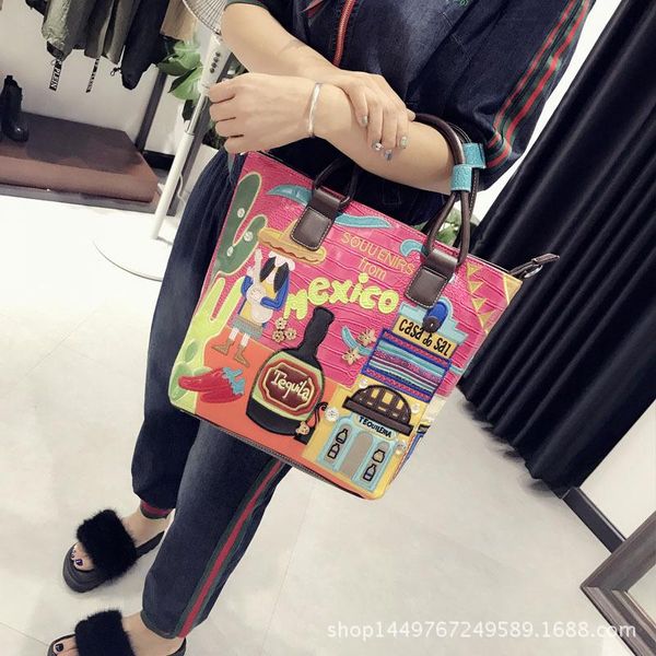 retro crocodile pattern portable diagonal bag mexican embroidery personalized purses and handbags cross body
retro crocodile pattern portable diagonal bag mexican embroidery personalized purses and handbags cross body