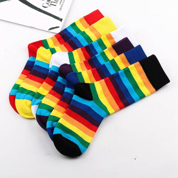 socks & hosiery 2021 cotton elasticity sweat women long sock candy colors rainbow striped sporty meias retro harajuku casual, Black;white
socks & hosiery 2021 cotton elasticity sweat women long sock candy colors rainbow striped sporty meias retro harajuku casual, Black;white