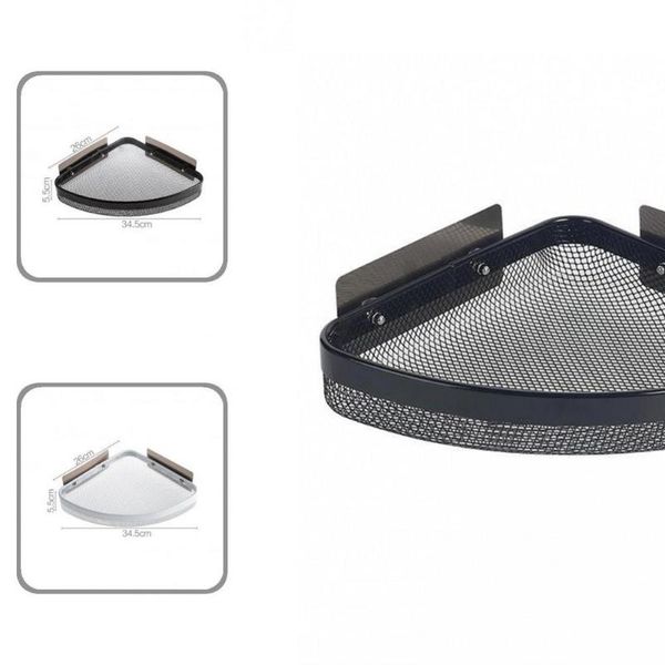 hooks & rails iron modern traceless tray storage rack lightweight corner shower caddy fine mesh for home
hooks & rails iron modern traceless tray storage rack lightweight corner shower caddy fine mesh for home