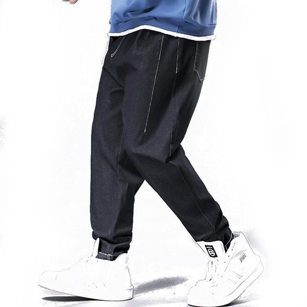 men's jeans male loose fat casual sports plus big feet oversized 2xl-7xl white line denim, Blue
men's jeans male loose fat casual sports plus big feet oversized 2xl-7xl white line denim, Blue