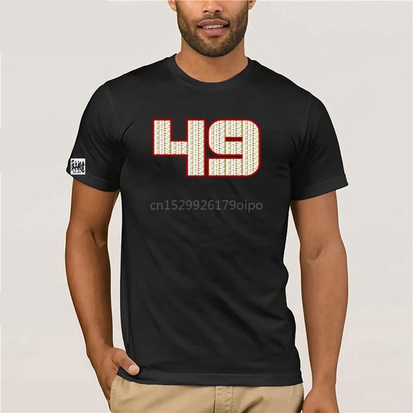 women's t-shirt forty nine ers gold red white san francisco 49 america team support cool casual pride t shirt men fashion
women's t-shirt forty nine ers gold red white san francisco 49 america team support cool casual pride t shirt men fashion