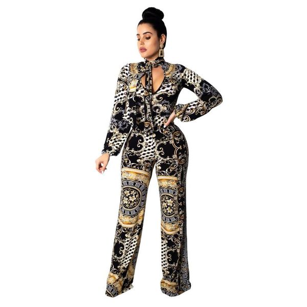 women's jumpsuits & rompers bodysuit women jumpsuit fashion printed woman long sleeve spring autumn overall, Black;white
women's jumpsuits & rompers bodysuit women jumpsuit fashion printed woman long sleeve spring autumn overall, Black;white