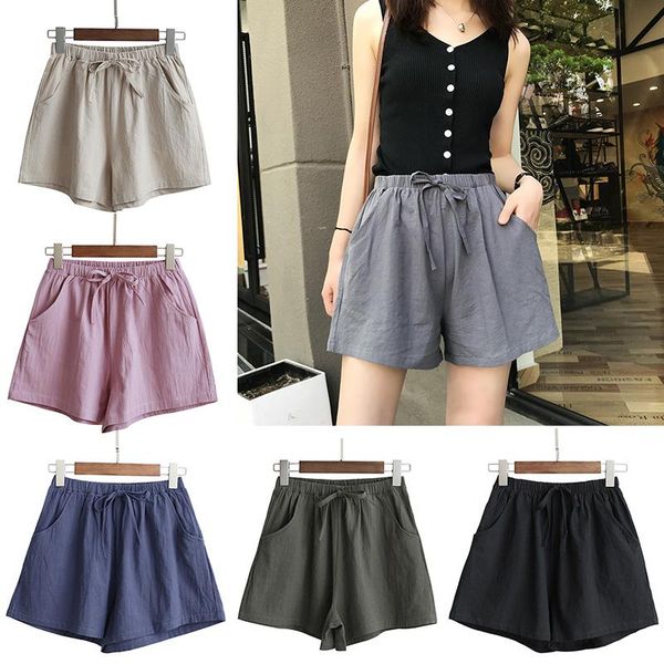 women's shorts women short pants summer loose drawstring sport casual elastic waist pocket beach, White;black
women's shorts women short pants summer loose drawstring sport casual elastic waist pocket beach, White;black