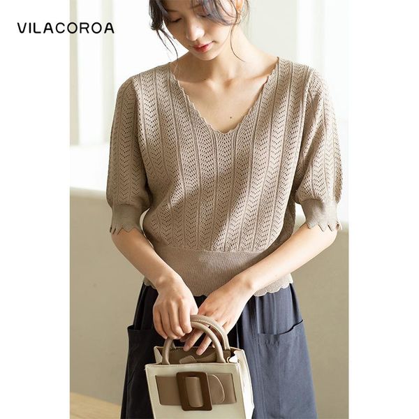 women's t-shirt v-neck irregular cuff t-shirts korean casual loose half sleeve thin t- knitwear cut-out femme simple, White
women's t-shirt v-neck irregular cuff t-shirts korean casual loose half sleeve thin t- knitwear cut-out femme simple, White