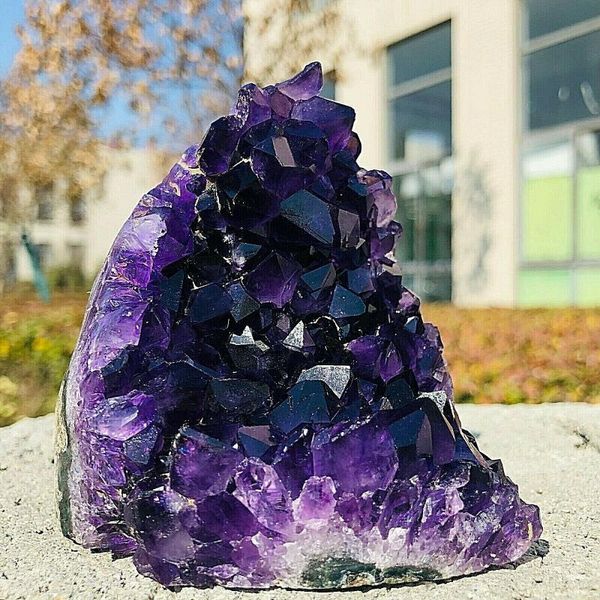 decorative objects & figurines natural amethyst cave cluster quartz crystal mineral specimen
decorative objects & figurines natural amethyst cave cluster quartz crystal mineral specimen