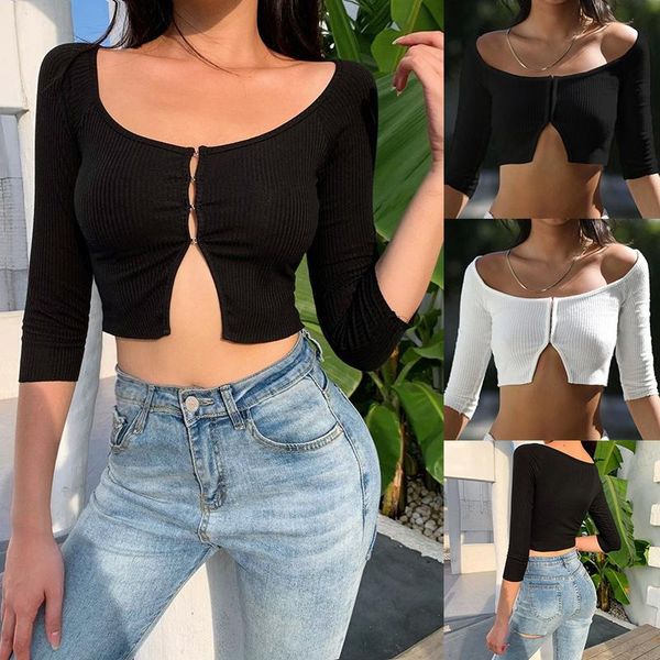 women's t-shirt fashion one-neck print short sleeve shirts casual solid color t-shirts female summer, White
women's t-shirt fashion one-neck print short sleeve shirts casual solid color t-shirts female summer, White