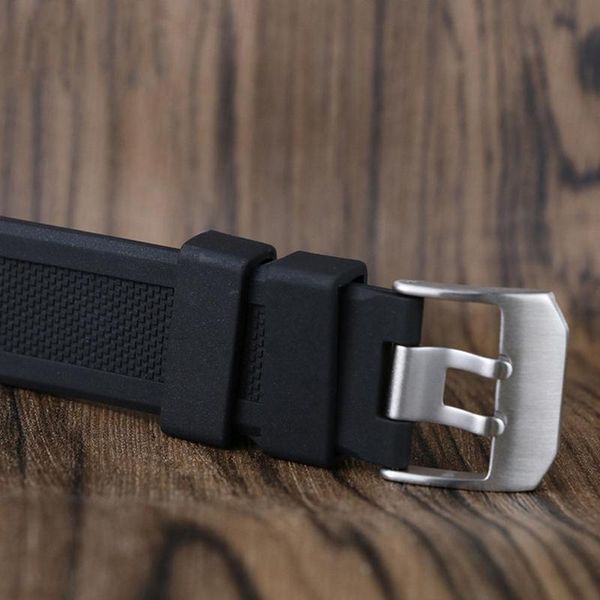watch bands rubber watchband 23mm quick release replacement bracelet men black sport silicone strap, Black;brown
watch bands rubber watchband 23mm quick release replacement bracelet men black sport silicone strap, Black;brown